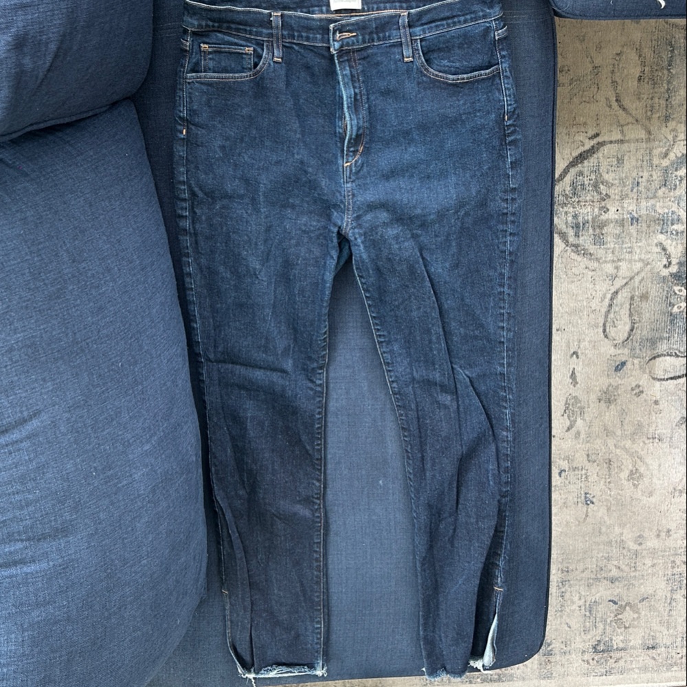 Dark Blue Denim Jeans